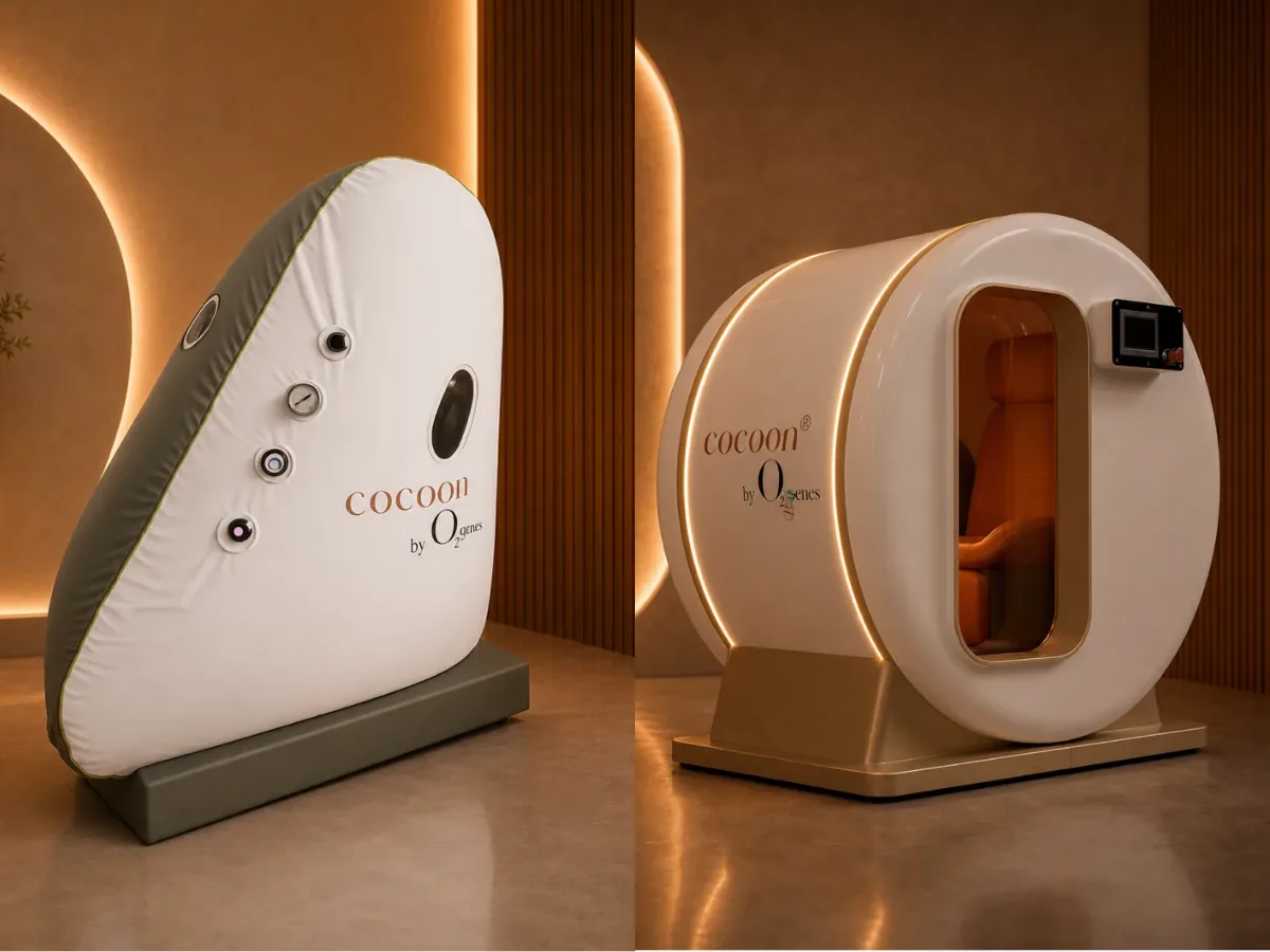 O2genes Soft Shell HBOT cocoon® and Hard Shell HBOT cocoon®