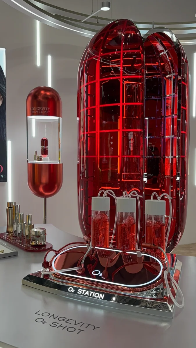 Lancôme Longevity O2 Station full display